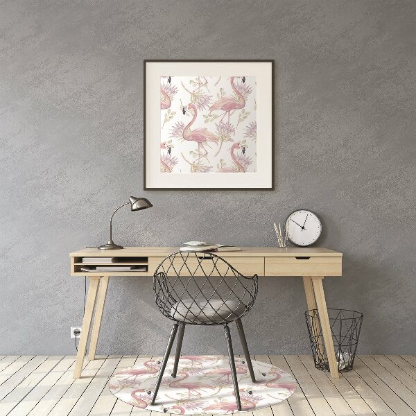 Vloerbeschermer tapijt Flamingos