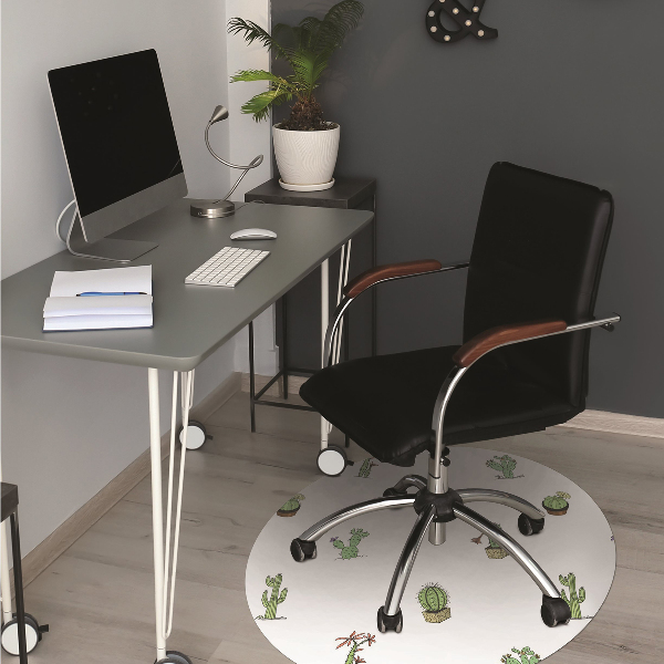 Bureaustoelmat Cactiek