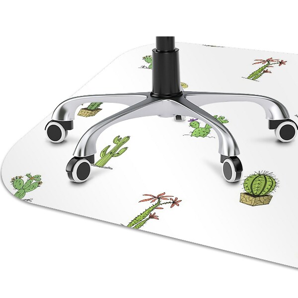 Bureaustoelmat Cactiek