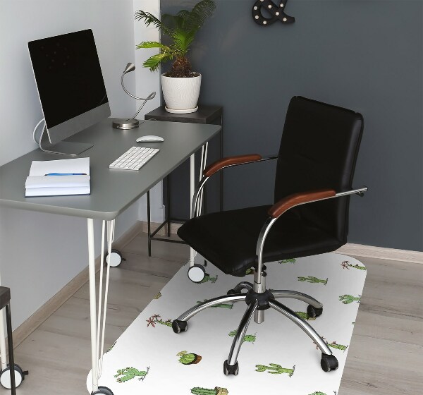 Bureaustoelmat Cactiek