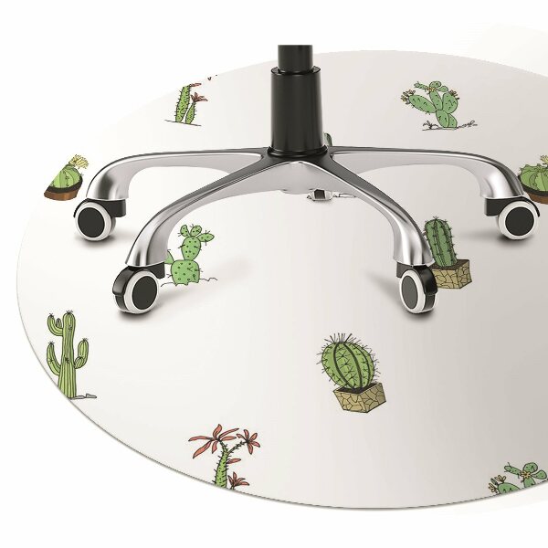 Bureaustoelmat Cactiek