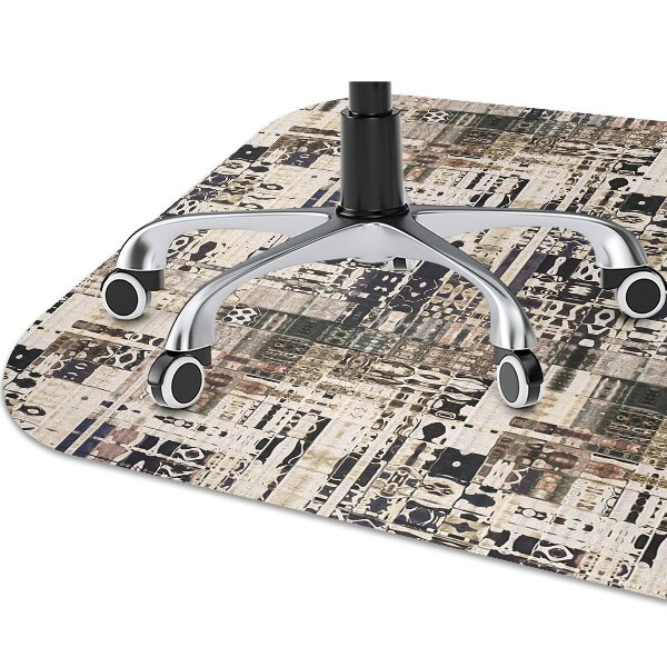 Vloerbeschermer Boho tile style