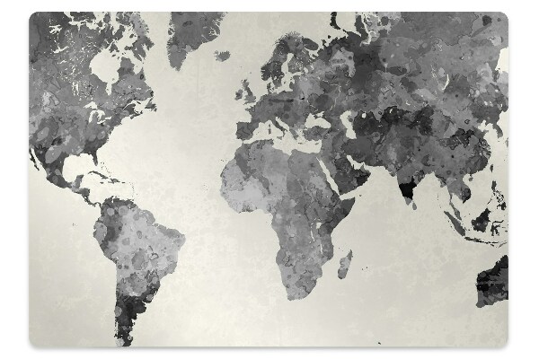 Vloerbeschermer Oude wereldkaart