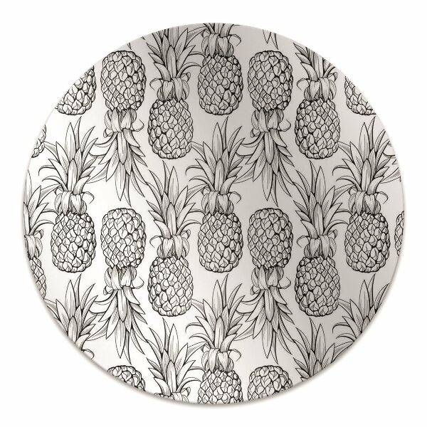 Bureaustoelmat Ananas