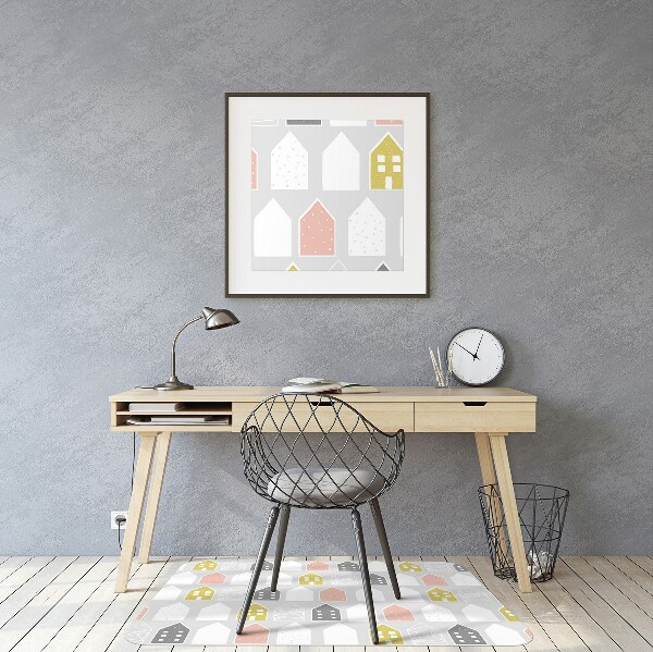 Vloerbeschermer Scandinavisch patroon