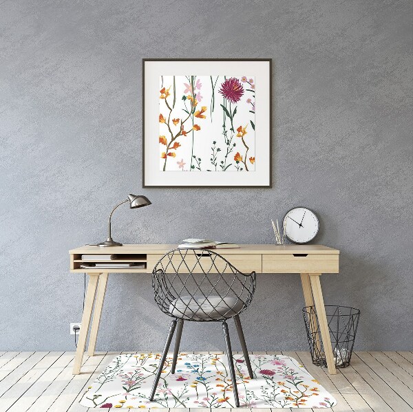Vloerbeschermer Veldbloemen