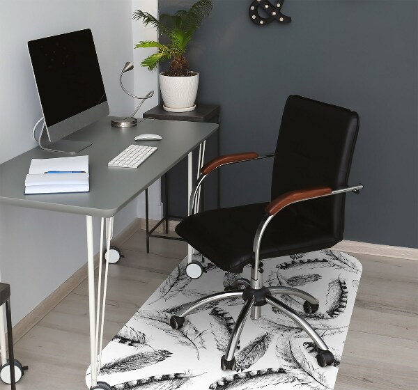 Bureaustoelmat Veren