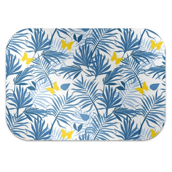 Bureaustoel vloerbeschermer Vlinders in de tropen