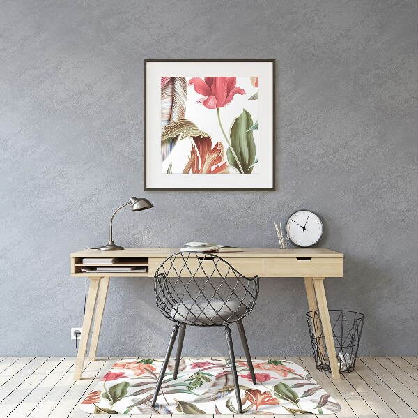 Stoel mat Planten en bladeren