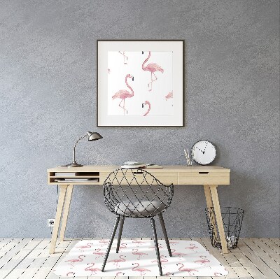 Vloerbeschermer Flamingos