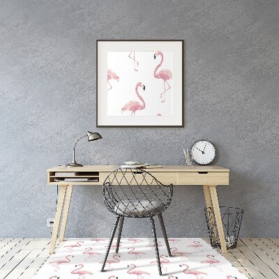 Vloerbeschermer Flamingos