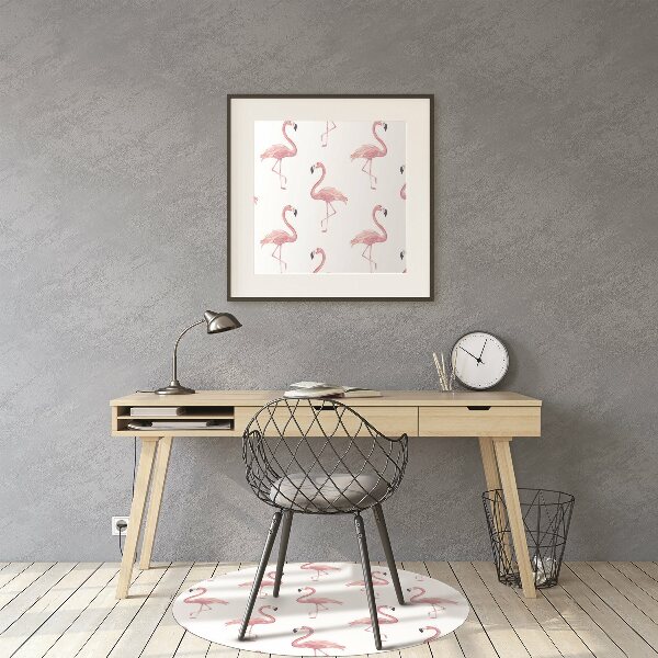 Vloerbeschermer Flamingos