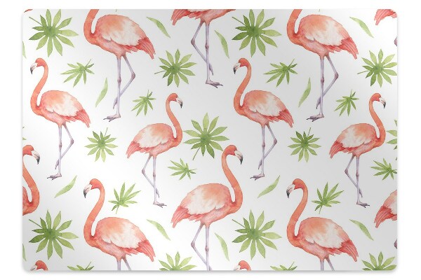 Stoel mat Flamingos