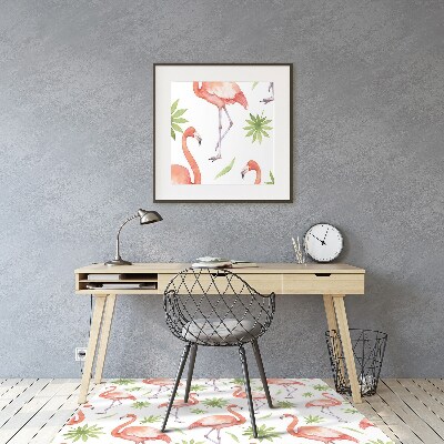 Stoel mat Flamingos