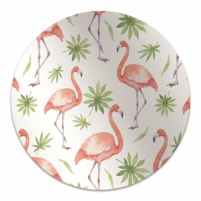 Stoel mat Flamingos