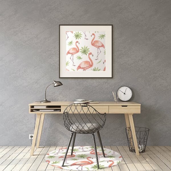 Stoel mat Flamingos