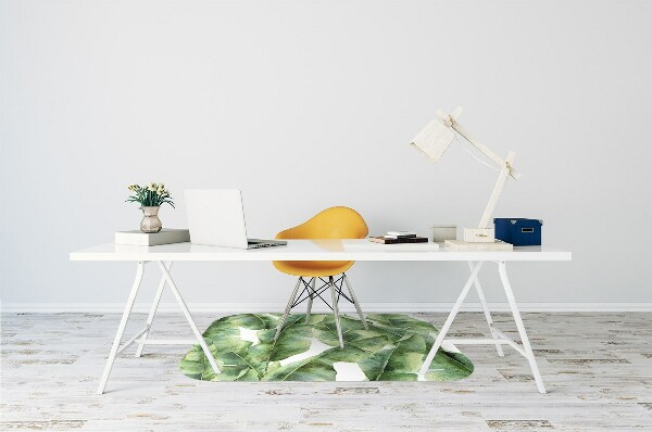 Mótif bureaustoelmat Palm bladeren
