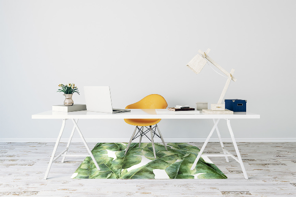 Mótif bureaustoelmat Palm bladeren