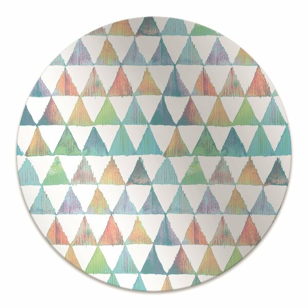 Vloerbeschermer Geometrische driehoeken