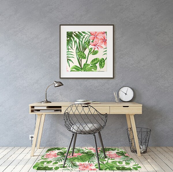 Vloerbeschermer Hawaii -bloemen