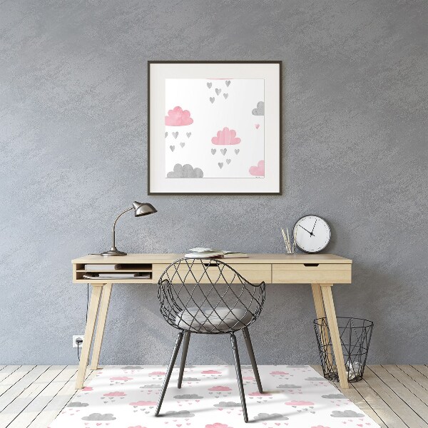 Vloerbeschermer Minimalistische wolken