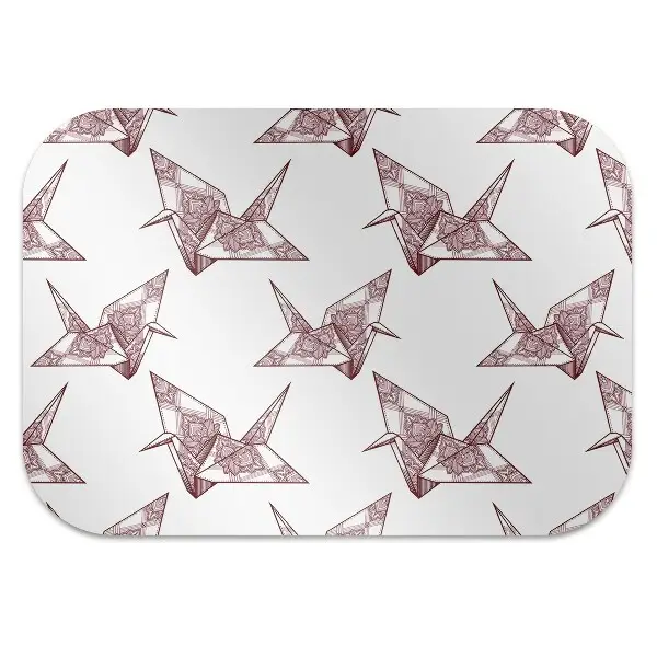 Vloerbeschermer Origami vogels