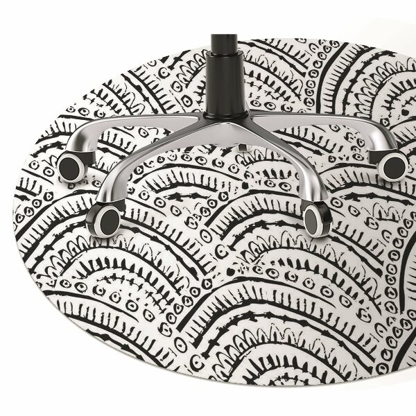 Stoel mat Abstract patroon