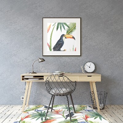 Vloerbeschermer Toucans op een tak