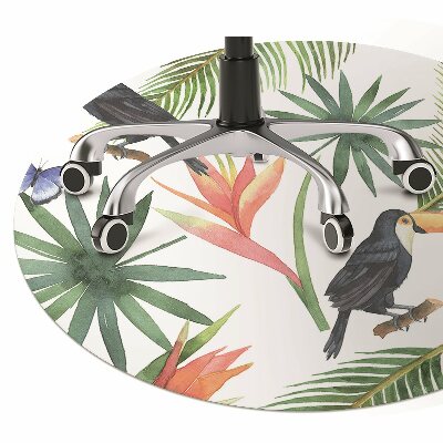 Vloerbeschermer Toucans op een tak