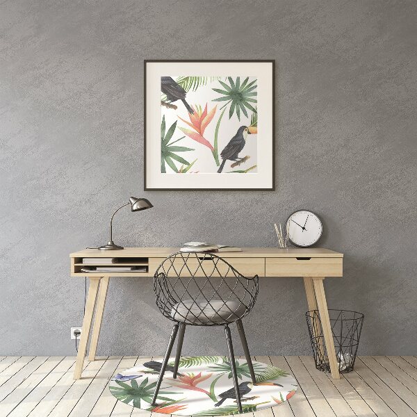 Vloerbeschermer Toucans op een tak