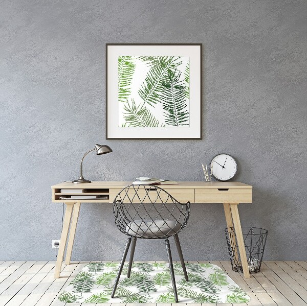 Vloerbeschermer Palm bladeren