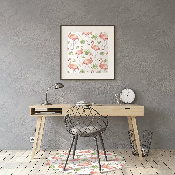 Vloerbeschermer Flamingos