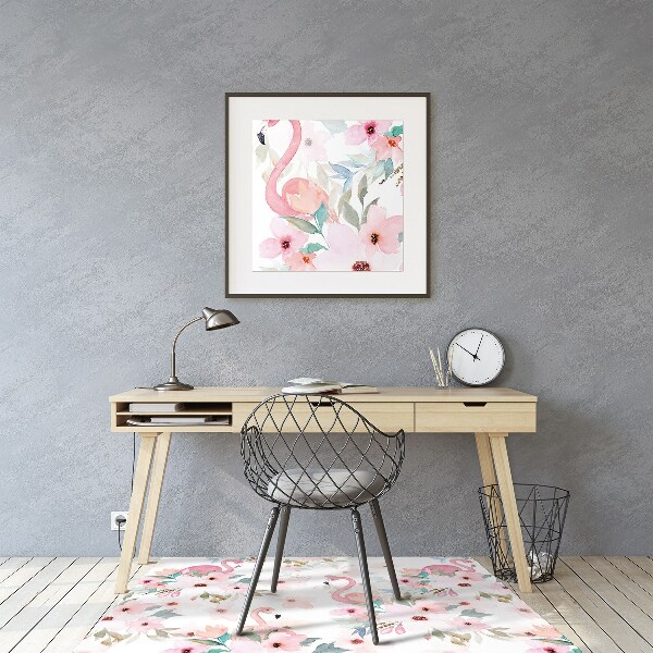 Vloerbeschermer Flamlings bloemen