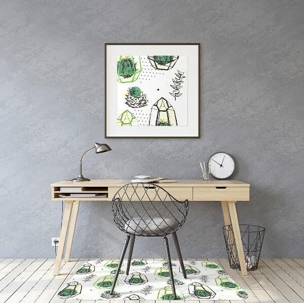 Vloerbeschermer Cacti in de knobbels