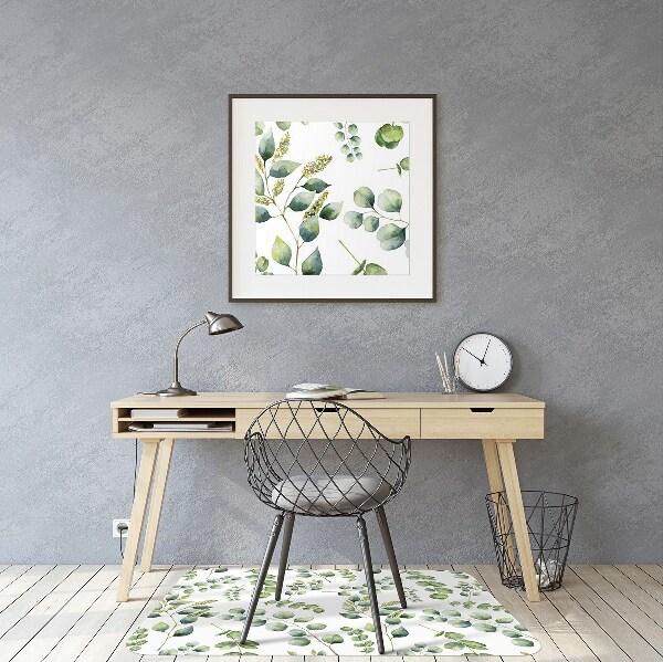 Vloerbeschermer Bloemen eucalyptus