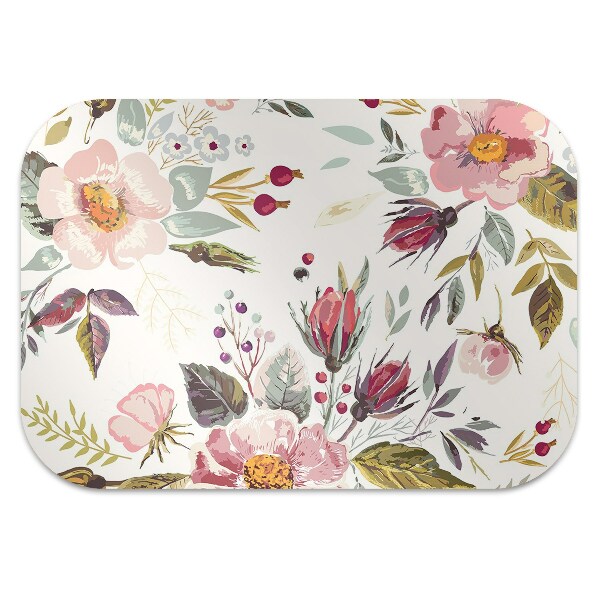 Stoel mat Vintage veldbloemen