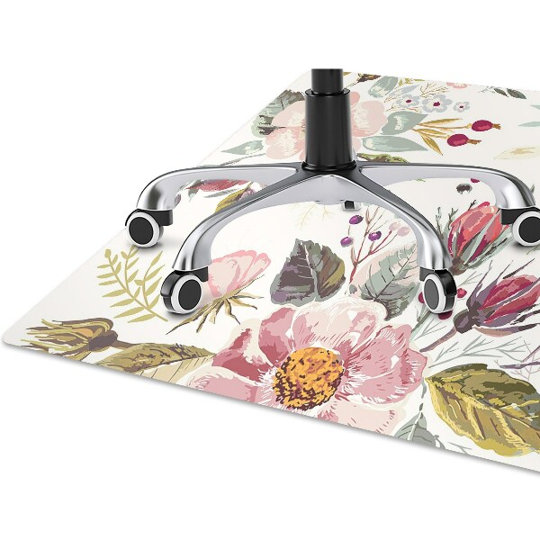 Stoel mat Vintage veldbloemen
