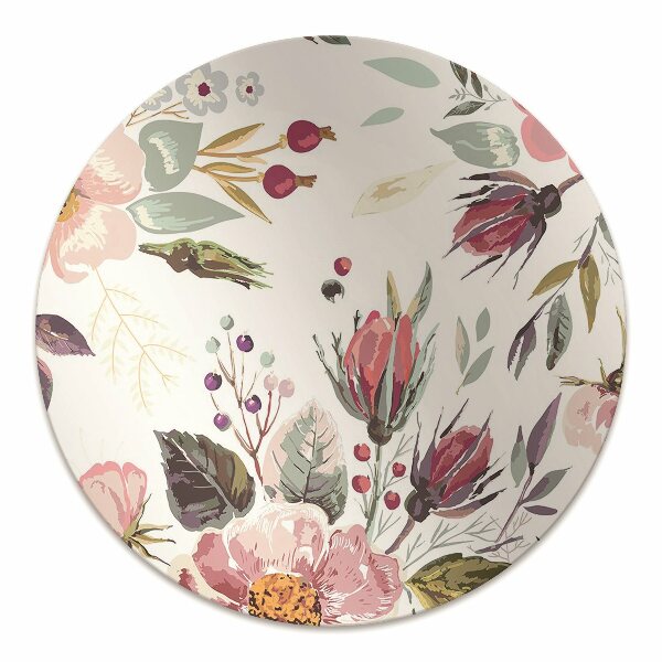 Stoel mat Vintage veldbloemen