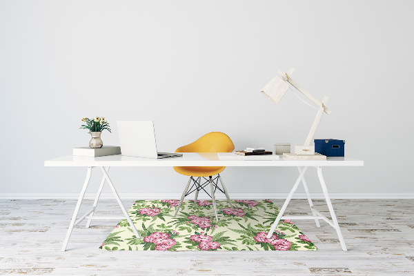 Vloerbeschermer Tropische bloemen