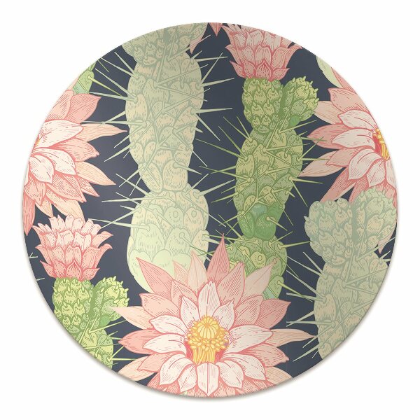 Vloerbeschermer Cactusbloemen