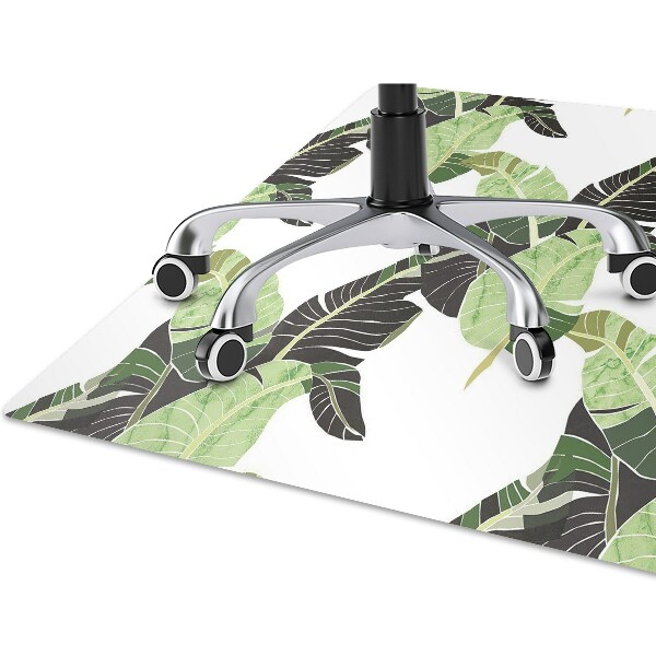 Stoel mat Palm bladeren