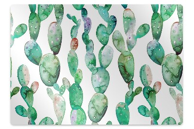 Stoel mat Aquarelcacti