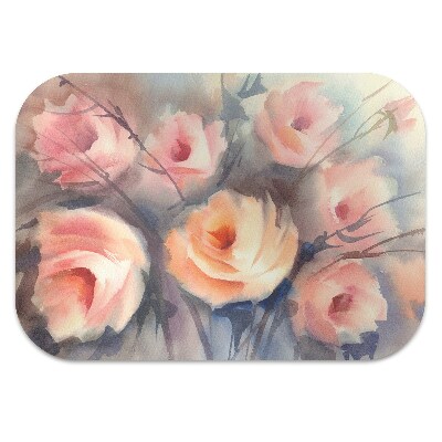 Stoel mat Oranje rozen