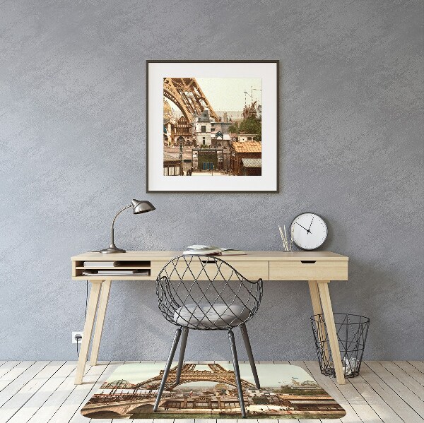 Bureaustoel vloerbeschermer Eiffel retro toren