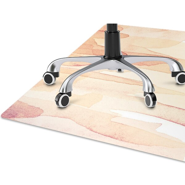 Vloerbeschermer Gele lijnen