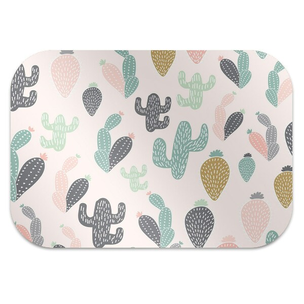 Vloerbeschermer Kleurrijke cacti
