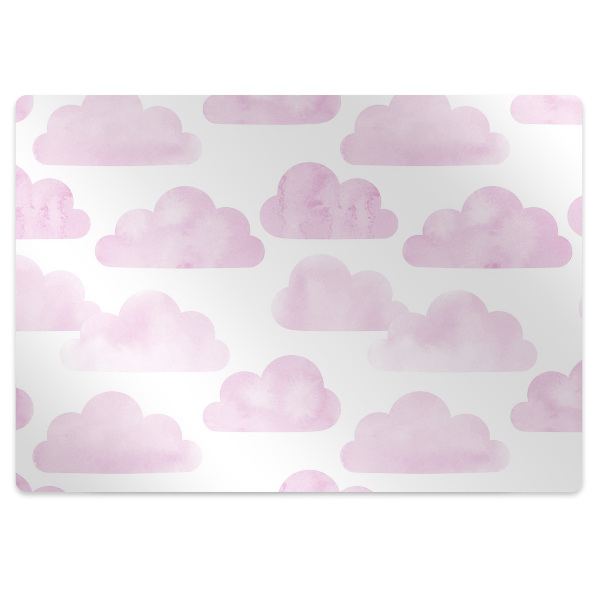 Vloerbeschermer Roze wolken