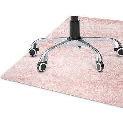 Vloerbeschermer bureaustoel Roze textuur