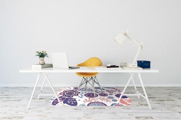 Stoel mat Abstracte bloemen