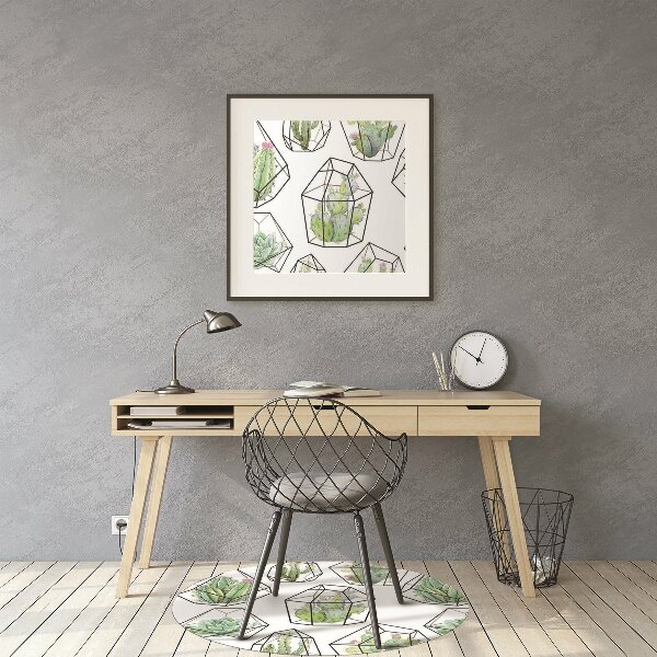 Stoel mat Cacti in de knobbels